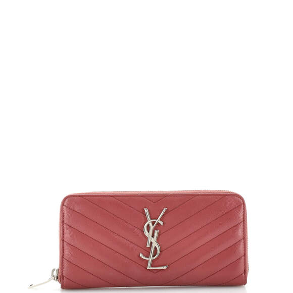 Saint Laurent Classic Zip Around Wallet #130144S65B - Picture 2 of 9